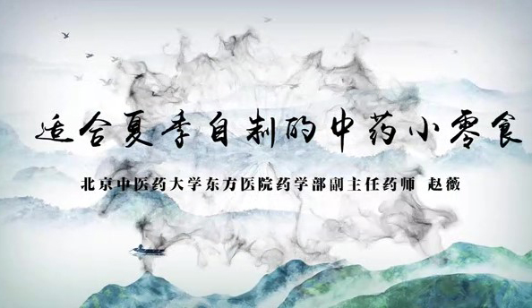 適合夏季自制的中藥小零食
